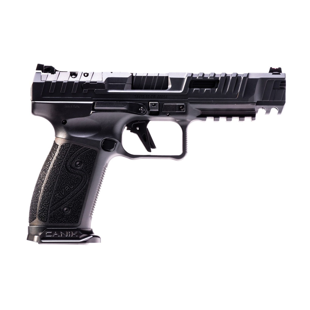Canik TP9 Elite Combat Pistol, 9mm (1) 15rd. & (1) 18rd. Mag, Black: MGW