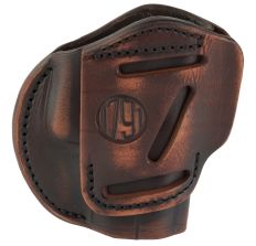 1791 3 Way Belt Holster Multi RH Vintage Brown Size 3