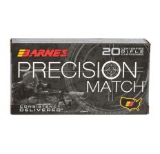 Barnes Bullets Precision Match 6.5 Creedmoor 140gr Open Tip Match BoatTail - 20rd