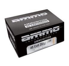 Ammunition Inc Signature Defense .45 Long Colt Handgun Ammunition 250 Grain JHP 20rd Box