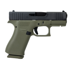 Glock 43X 9mm 3.4" Battlefield Green 10rd