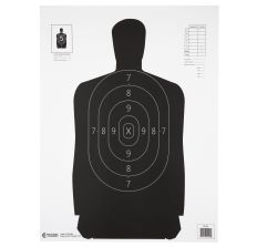 ACTION TARGET B34 BLK 100PK