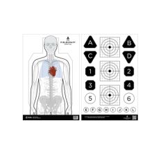 ACTION TARGET FC DBL SIDE TRNG 100PK