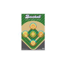 ACTION TARGET BASEBALL 100PK