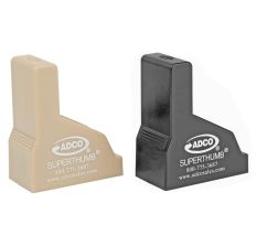 ADCO Super Thumb Mag Loader/Unloader 9mm-40SW Black Pair