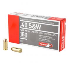 Aguila .40S&W 180gr FMJ -50rd Box