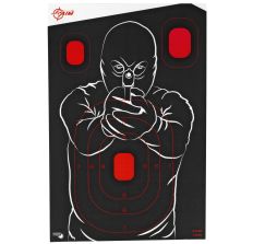 ALLEN EZ AIM 12"X18" BAD GUY 5PK