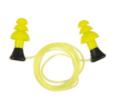 Allen ULTRX Tethered Silicone Ear Plugs 3pr Yellow