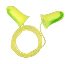 Allen ULTRX Tethered Tapered Foam Ear Plug 5pr Yellow