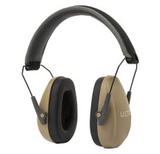 Allen ULTRX Slim Profile Passive Muff Earmuff Taupe