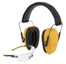 Allen ULTRX Hearing and Eye Combo Earmuff Yellow