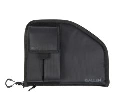 Allen Pistol Case with Mag Pouch 9.5" Black