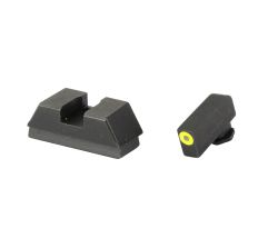 AmeriGlo Optic Compatible Sets for Glock Front/Rear Sight 43X/48 Green