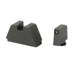 AmeriGlo Optic Compatible Sets for Glock Front/Rear Sight All Glocks Black, Green