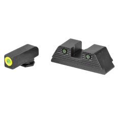 AmeriGlo Trooper Front/Rear Sight Tool Glock 20 Green, Lime