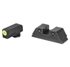 AmeriGlo Trooper Front/Rear Sight Tool Glock 17/19 Green, Lime