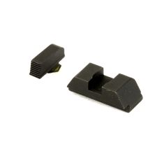 AmeriGlo Defoor Front/Rear Sight Glock 42 and 43 Black