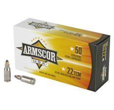 Armscor Ammo 22 TCM 40Gr JHP 50rd