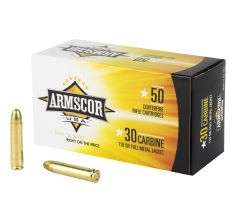 Armscor Ammo 30 Carbine 110Gr FMJ 50rd