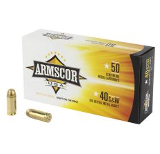 Armscor Ammo 40 S&W 180Gr FMJ 50rd