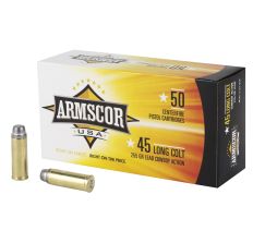 Armscor Ammo 45 Long Colt 255Gr Lead 50rd