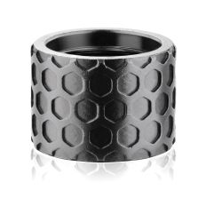 Backup Tactical Honeycomb Thread Protector Black 1/2x28