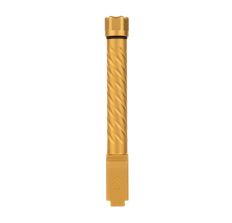 BALLISTIC ADVANTAGE BARREL FOR GLOCK 17 THREADED SFLT GOLD