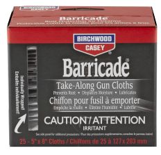 BIRCHWOOD CASEY BARRICADE TAKE ALONG 25 WIPES