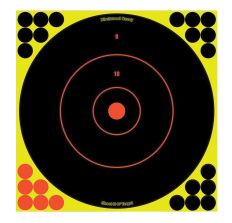 BIRCHWOOD CASEY SHOOT-N-C ROUND BULLSEYE TARGET 5-12"