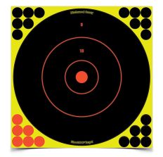 BIRCHWOOD CASEY SHOOT-N-C ROUND BULLSEYE TARGET 12-12"