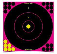 BIRCHWOOD CASEY SHOOT-N-C ROUND BULLSEYE TARGET 5-12" P