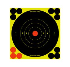 BIRCHWOOD CASEY SHOOT-N-C ROUND BULLSEYE TARGET 12-6"