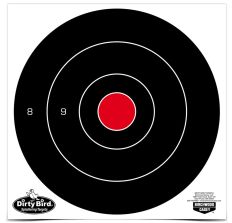 BIRCHWOOD CASEY DIRTY BIRD ROUND BULLSEYE TARGET 25-8"