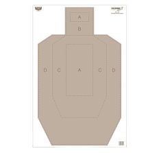 BIRCHWOOD CASEY EZE-SCORER IPSC TARGET 100-23X35