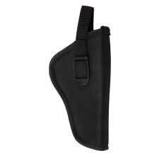 Bulldog Cases Deluxe Hip Holster 5-6.5" Large Revolver RH Black