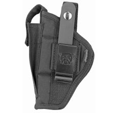 Bulldog Cases Extreme Belt Holster Med/Lg Frame Auto Ambi Black Glock 17