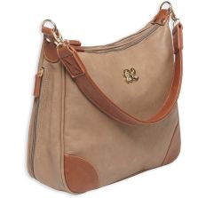 Bulldog Cases Hobo Purse Taupe