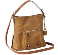 Bulldog Cases Hobo Anna Purse Brown