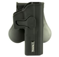 Bulldog Cases Rapid Release Hip Holster Fits Glock 17/22/31 RH Black