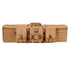 Bulldog Cases Deluxe Double Rifle 36" Case Tan