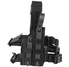 BLACKHAWK Omega VI Ultra Holster Universal with Light or Laser Ambidextrous Black