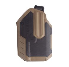 BLACKHAWK Omnivore L2 Multi-Fit Surefire X300A Belt Holster RH Black, Tan