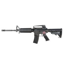 Bushmaster M4 Patrolman's Carry Handle AR15 Rifle Black 5.56NATO 16" Barrel A2 Handguard w/ Detachable Carry Handle A2 Flash Hider M4 Collapsible Stock BFS III Trigger Equipped