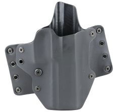 BlackPoint Tactical Leather Wing OWB Belt Holster Sig Sauer P320 Full Size RH Black