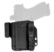 Bravo Concealment Torsion Inside Waistband Holster Fits Glock 43/43X Left Hand Black