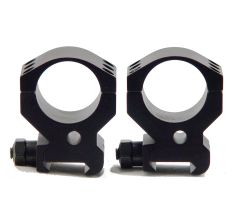 Burris Xtreme Tactical 30mm High Ring Black 2pk