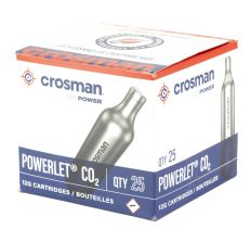 CROSMAN POWERLET CO2 CARTRIDGES 25PK