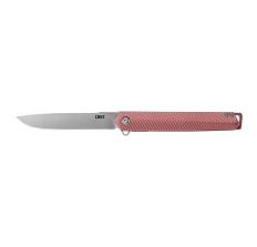 CRKT STYLUS MAROON 3.18" PLAIN EDGE