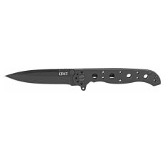 CRKT M16 STAINLESS SPEAR POINT BLACK PLAIN