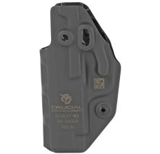 Crucial Concealment Covert IWB Holster Sig P365XL Ambi Black